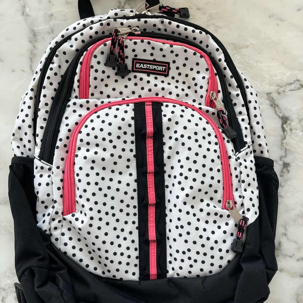 Eastport polkadot backpack